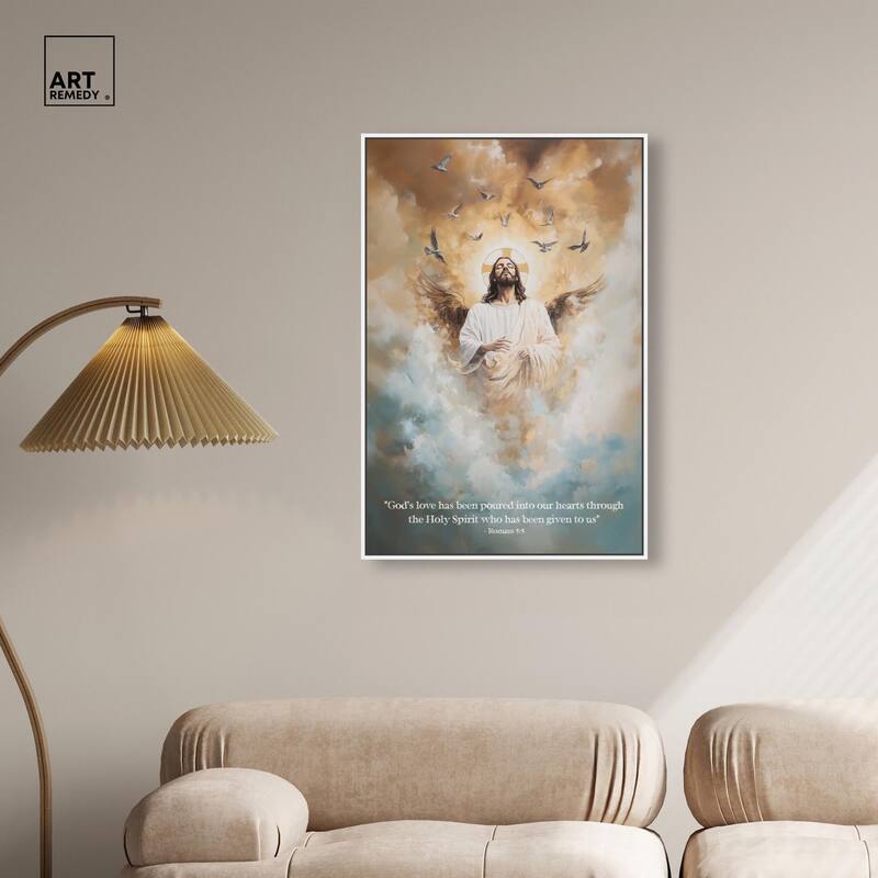 His Love Canvas by Art Remedy