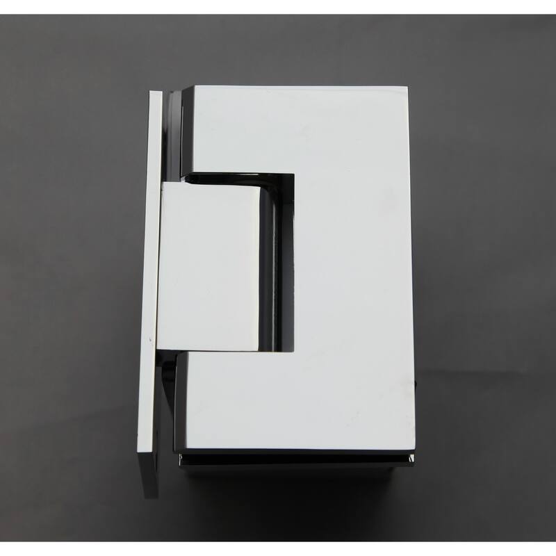 Glass Warehouse 78" x 40" x 44.5" Frameless 90 Degree Shower Enclosure - Wall Hinge