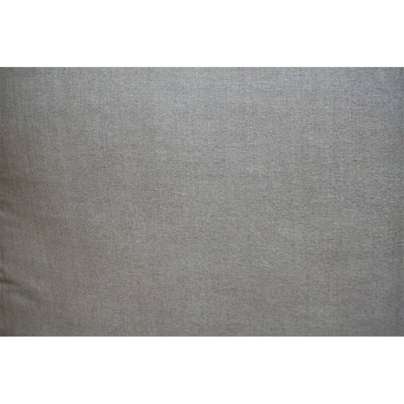 Home&Manor Premium Silk Throw Pillow 18" Beige