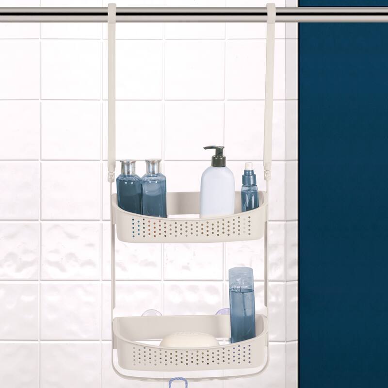 Bath Bliss 2 Way Convertible Shower Caddy in Cashmere