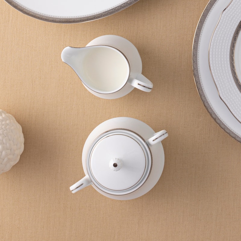 Noritake Charlotta Sugar & Creamer Set