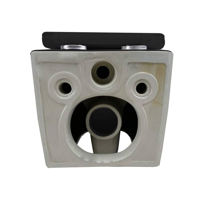 In-Wall toilet Combo Set - Toilet, Tank (2 x 4 Wall), Carrier System