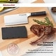 preview thumbnail 3 of 4, KitchenAid Gourmet Forged Cleaver Knife, 6-Inch, Black