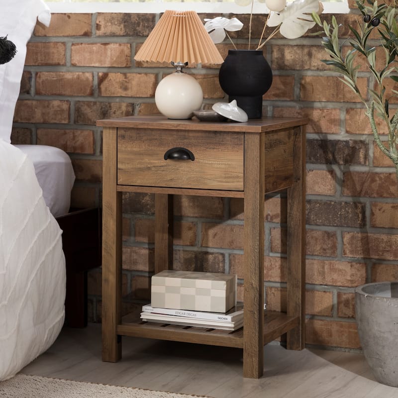 Middlebrook 18-inch 1-drawer Farmhouse Side Table