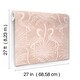 preview thumbnail 6 of 5, A-Street Prints Biscayne Coral Flamingo Beach Wallpaper