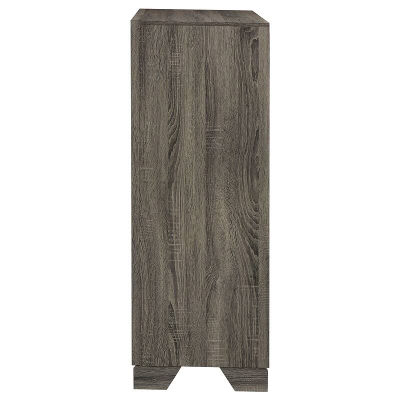 Funston Brown Oak 4-drawer Chest of Drawers