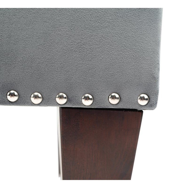 Transitional Brooklyn Upholstered Home Décor Storage Bench
