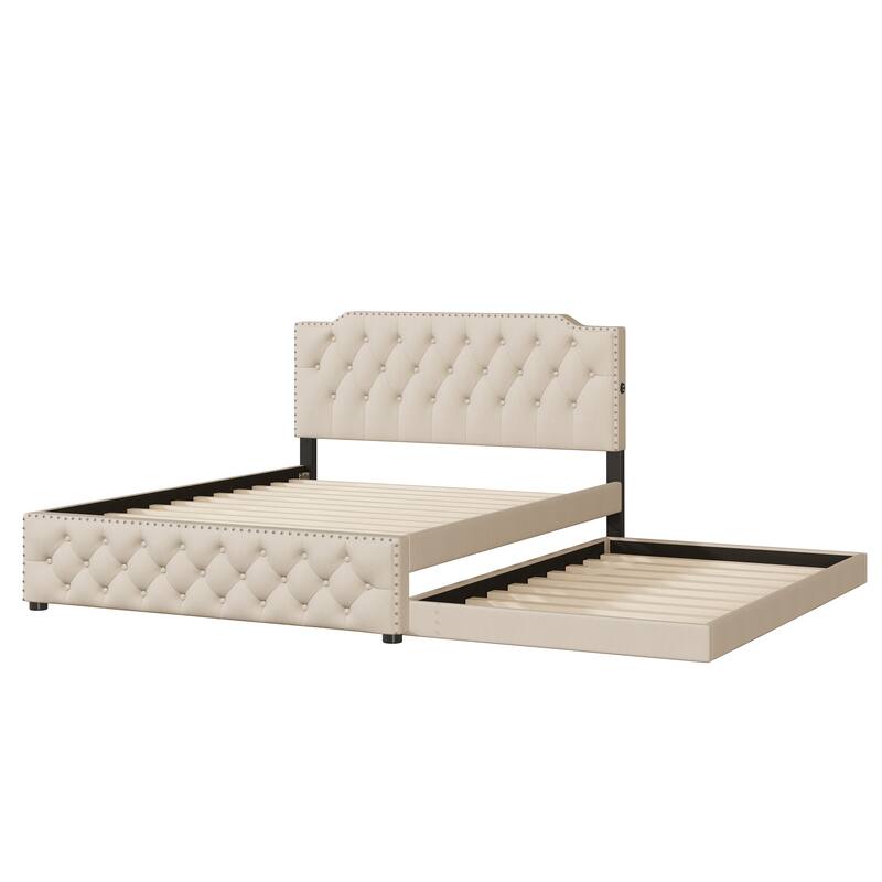 Upholstered Platform Bed