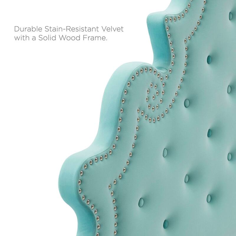 Diana Tufted Performance Velvet Full/Queen Headboard