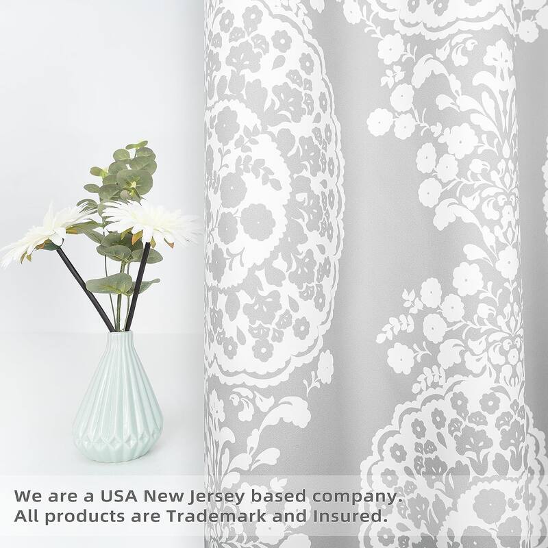 DriftAway Samantha Pinch Pleat Thermal Room Darkening Back Tab Window Curtains