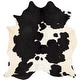 preview thumbnail 17 of 24, SAFAVIEH Handmade Cow Hide Lorean Cabin & Lodge Leather Rug 4'6" x 6'6" - Brown