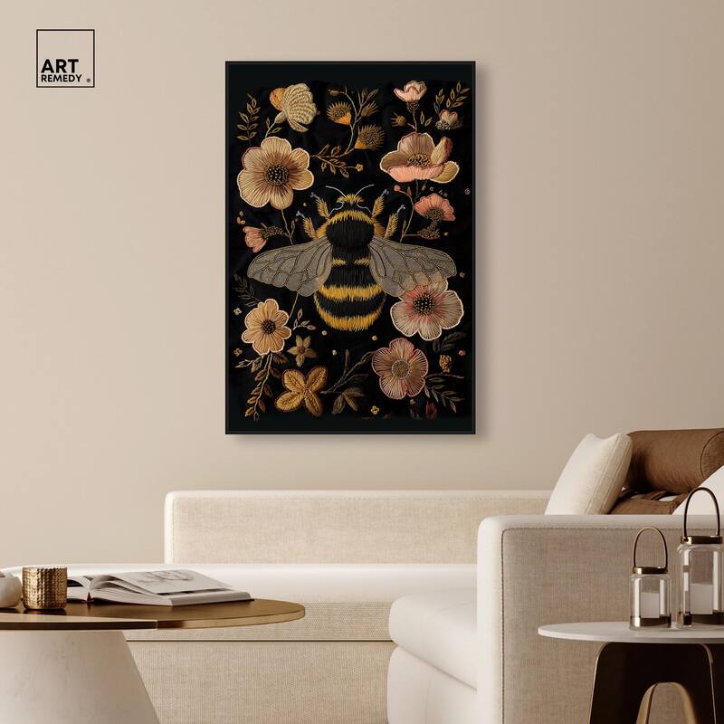 Honeyed Herald II Canvas by Art Remedy