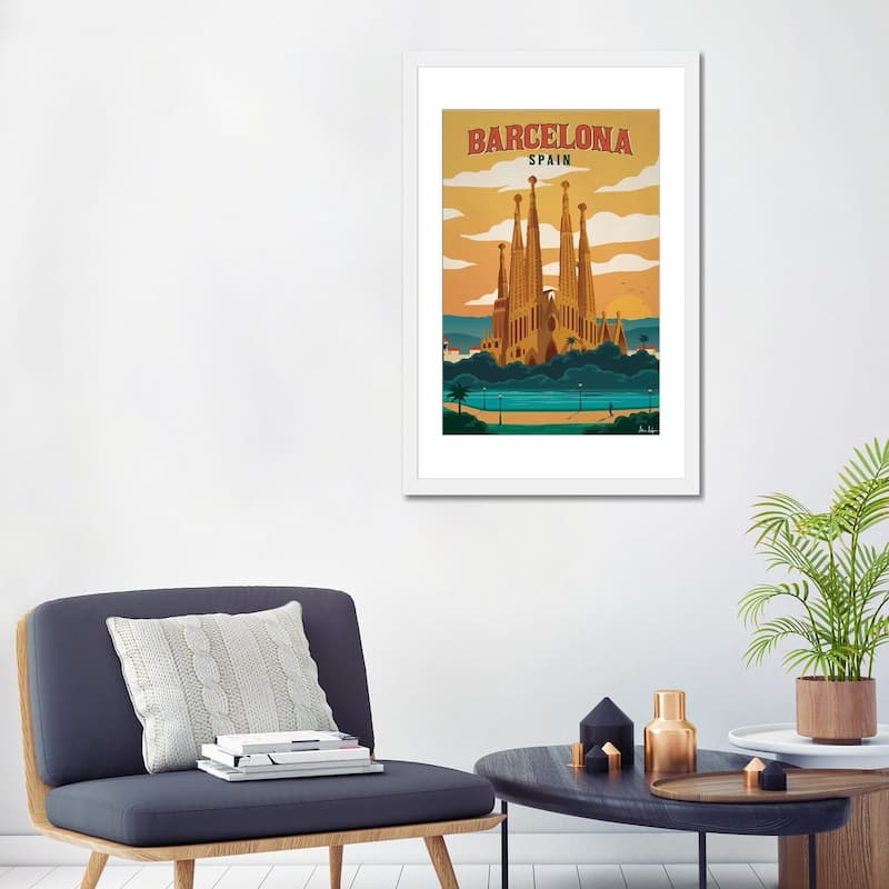 iCanvas "Barcelona" by IdeaStorm Studios
