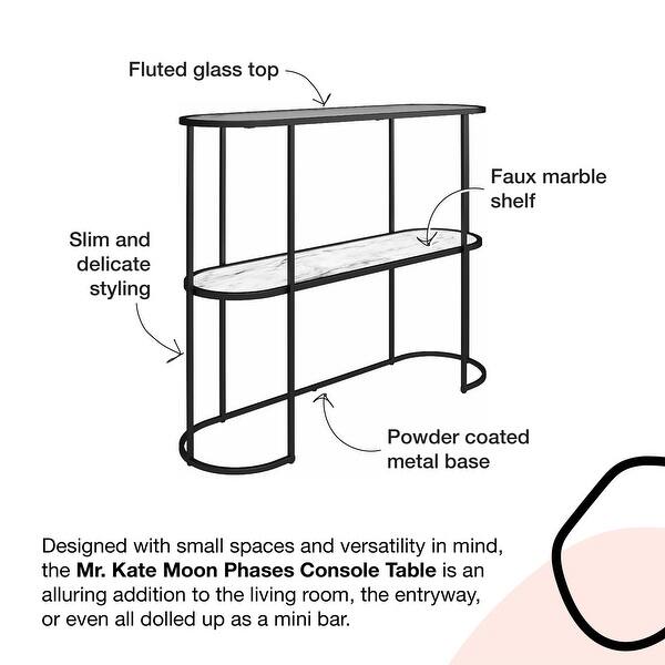 Mr. Kate Moon Phases Console Table