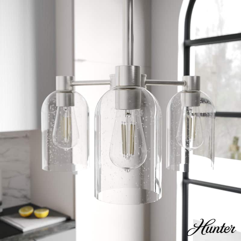 Hunter Lochemeade 3-Light Chandelier - Kitchen-Dining Table, Entry - Modern Farmhouse, Contemporary, Industrial