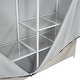 preview thumbnail 33 of 36, White Space-saving Full/Twin Size Metal Loft Bed with Wardrobe and Storage Shelves