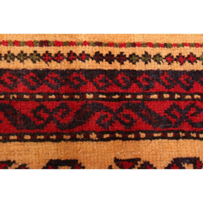 ECARPETGALLERY Hand-knotted Teimani Light Brown Wool Rug - 2'11 x 4'8