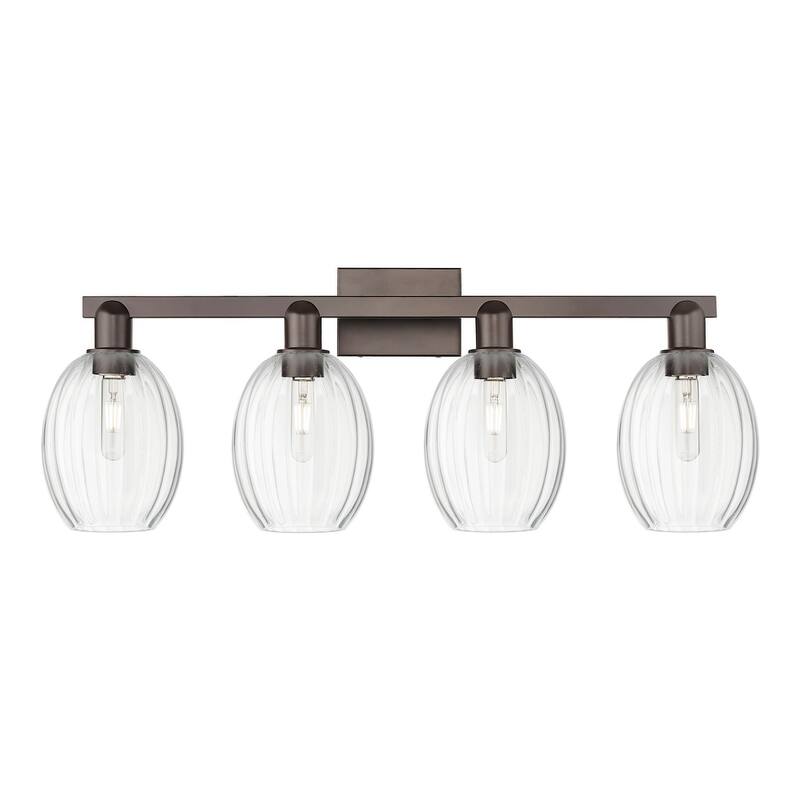 Innovations Lighting 716-4W-13-36 Preston Vanity Preston 4 Light 36" - Oil Rubbed Bronze / Clear
