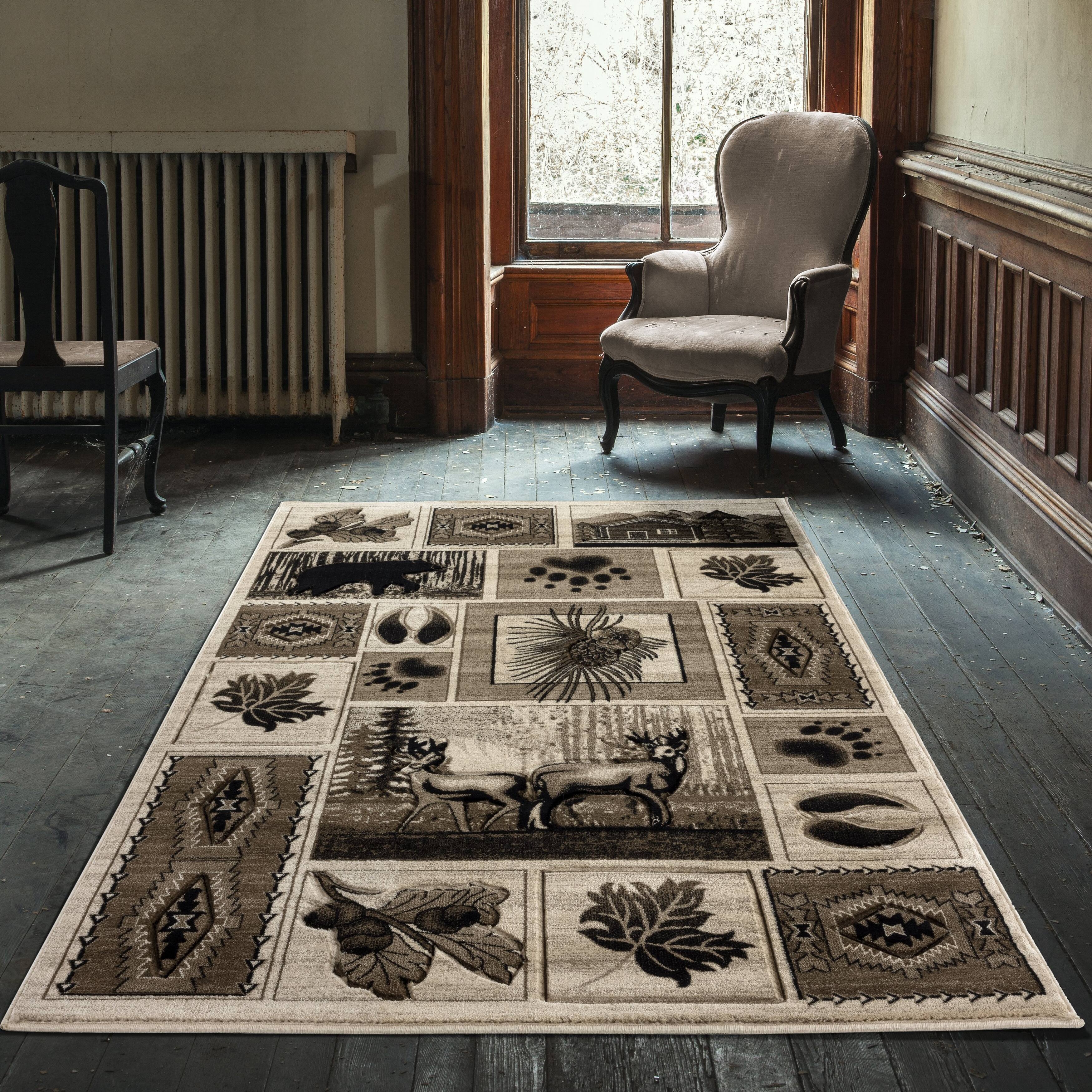 Wildlife Collection Area Rug Bed Bath & Beyond 31436846