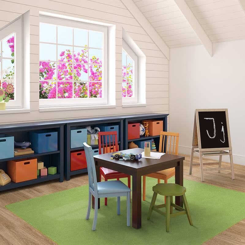 Just Kidding Educational Polyester Area Rug