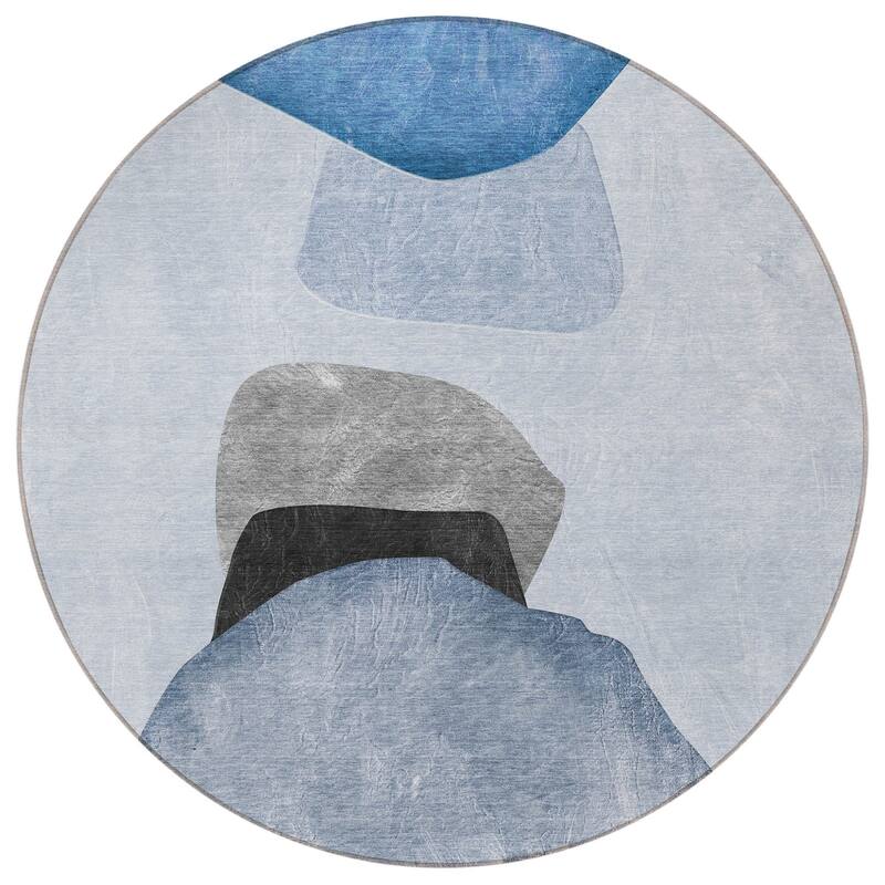 Almira Artistic Abstract Weather Resistant Timeless Fusion Outdoor Rug