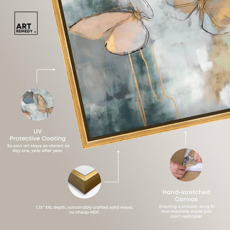 Butterflies Dream II Canvas by Art Remedy