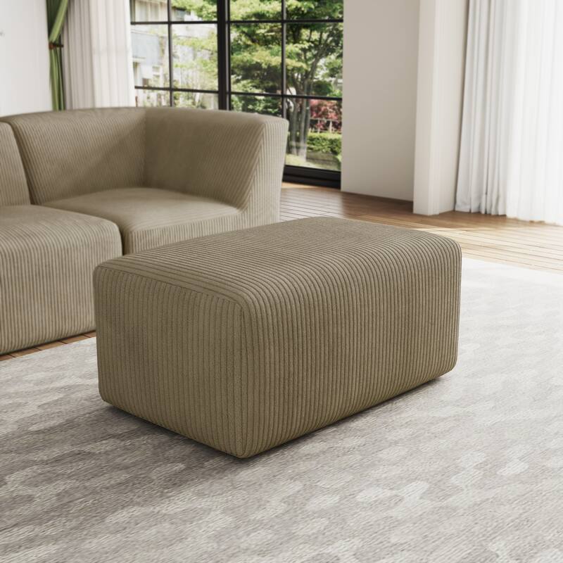 DREAMSIDEA Rectangular Oversized Accent Ottoman