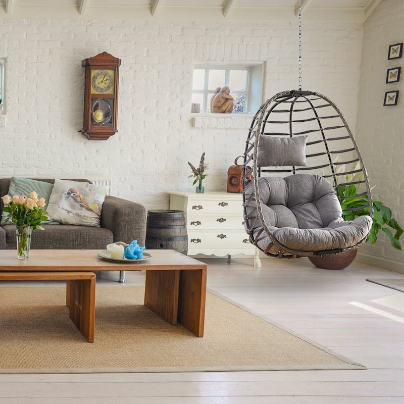 Pocassy Outdside Foldable Hanging Egg Chair