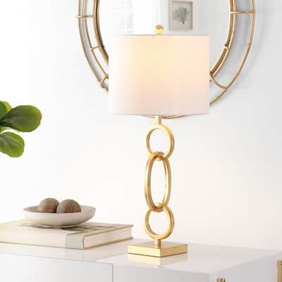 SAFAVIEH Lighting 32-inch Alaia Iron Table Lamp. - 13"W x 13"D x 30"H