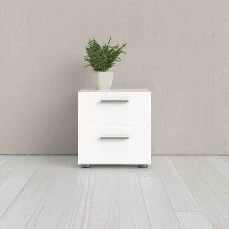 Porch & Den Angus Foiled 2-drawer Nightstand