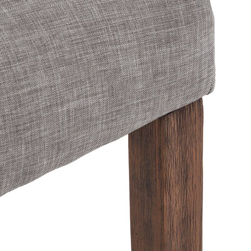 Kimpton Linen Curved Back Tufted Dining Chair (Set of 2) by iNSPIRE Q Artisan