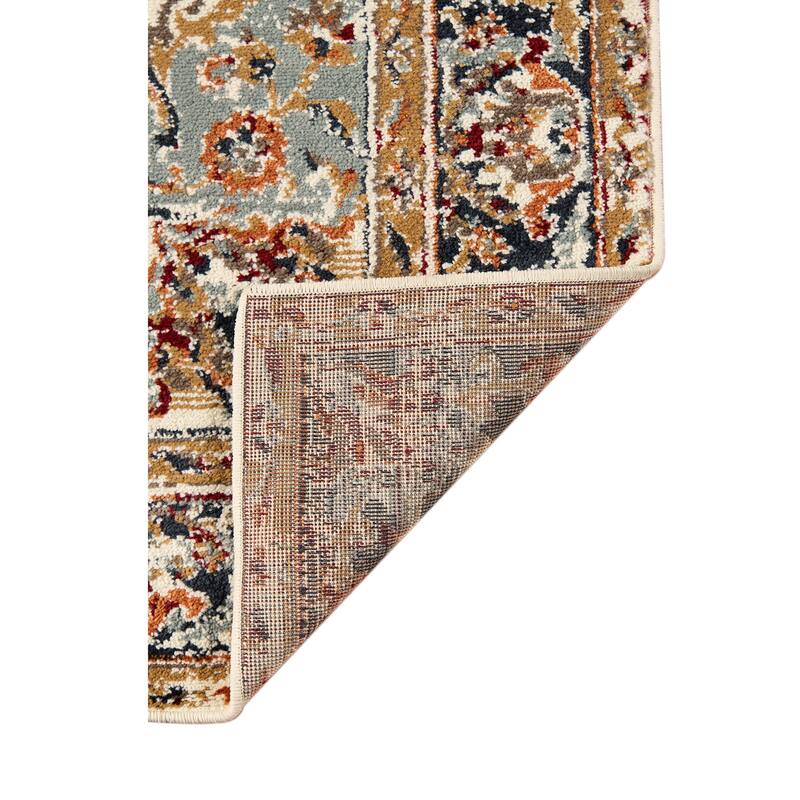 Lunette James Ivory Medallion Area Rug