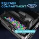 preview thumbnail 8 of 15, 12V Kids Ride-On Truck Licensed Ford Ranger with Remote Control, Music, Lights & Storage - Electric Car