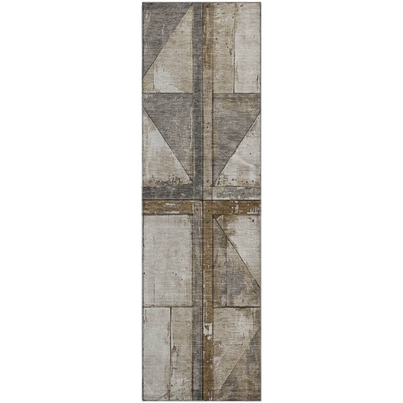 Premium Washable Super Soft Contemporary Geo Mayfield Rug