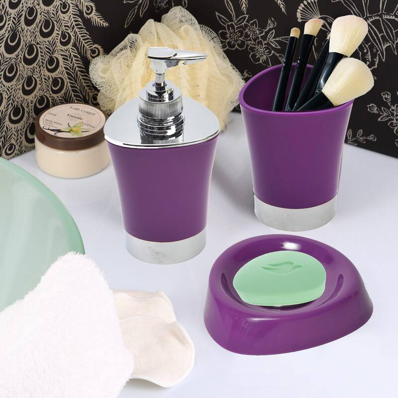 Soap Dish Cup Holder Drain Plug Design - 5 L x 5 W x 1 H