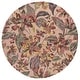 preview thumbnail 63 of 69, SAFAVIEH Handmade Blossom Chong French Country Floral Wool Rug 6' Round - Pink/Gold