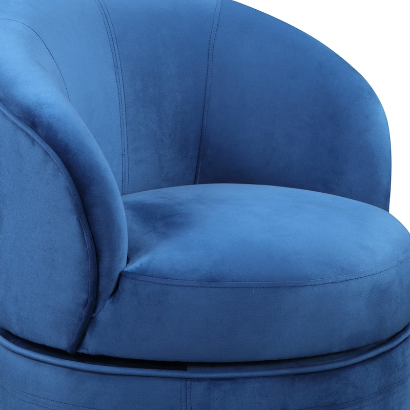 Steve Silver Stella Velvet Swivel Accent Chair
