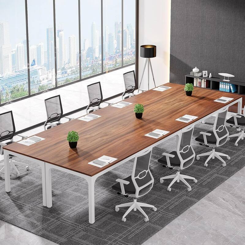 78.74" Large Rectangle Conference Table/Desk, Modern Seminar Meeting Table, Business Tables for Boardroom & Office