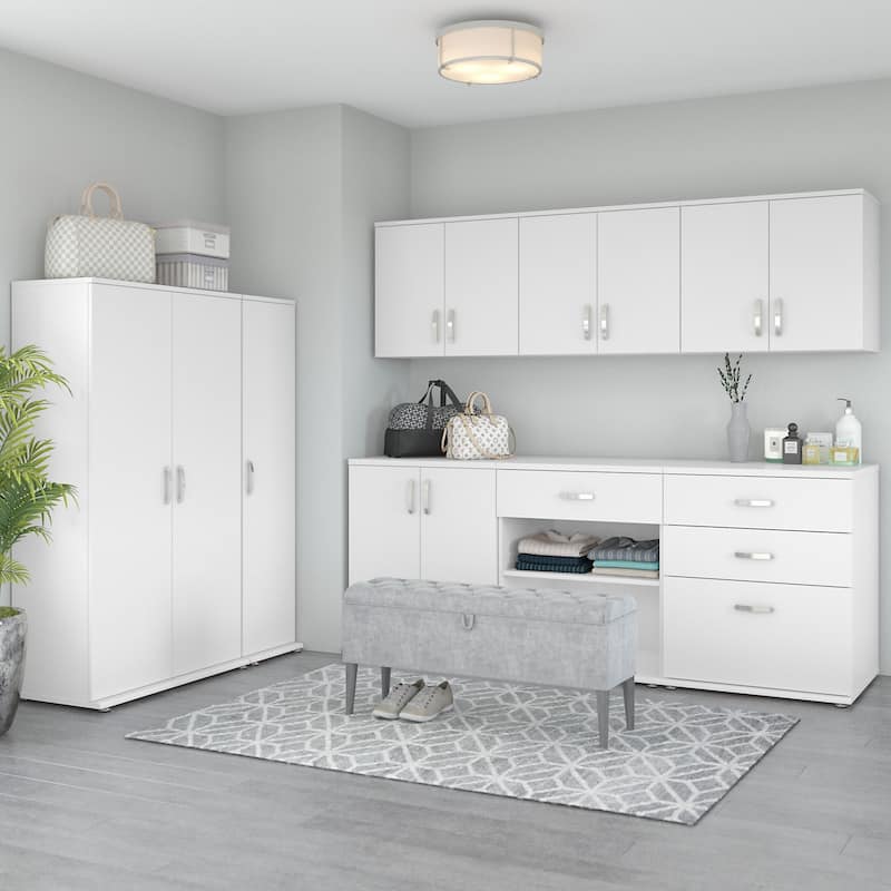 Universal Narrow Clothing Storage Cabinet by Bush Business Furniture
