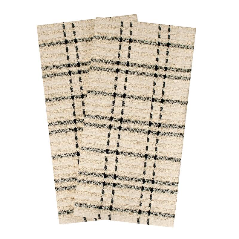 RITZ Royale Check Cotton Kitchen Towels (Set of 2)