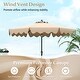 preview thumbnail 21 of 23, Costway 9 FT Patio Umbrella 2-Tier Market Table Umbrella with