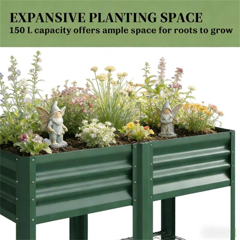 Elevated Garden Bed, Plant Rack, Elevated Flowerpot box, Planting Box