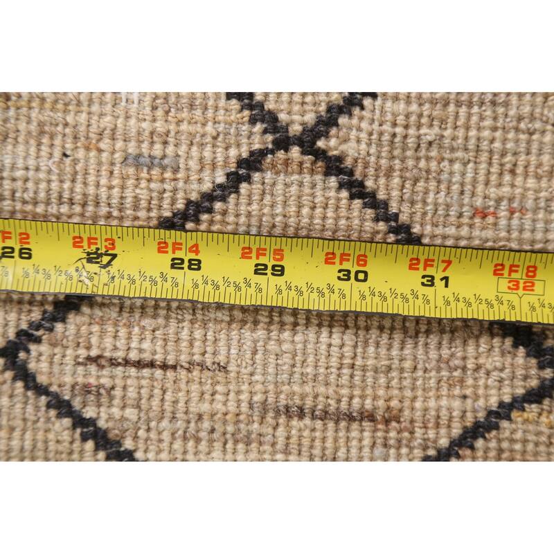 Trellis Moroccan Oriental Wool Area Rug Hand-knotted Home Decor Carpet - 7'11" x 10'5"