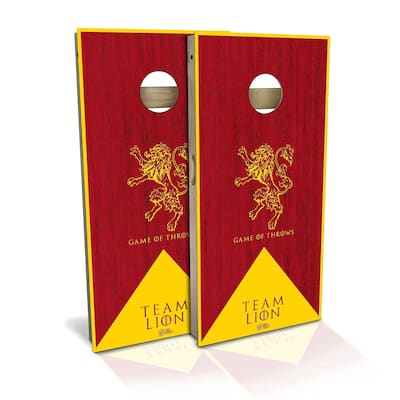 Team Lion Outdoor Cornhole Board Set