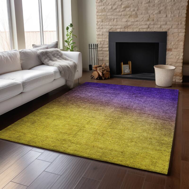 Premium Washable Super Soft Modern Ombre Mayfield Rug