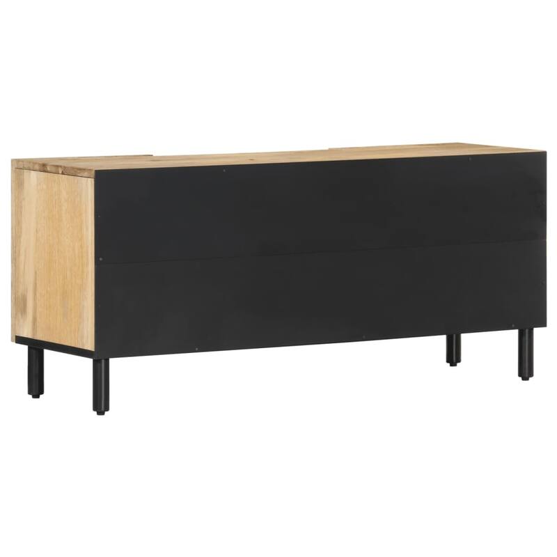 vidaXL TV Stand 41.3"x13"x18.1" Solid Wood Mango - 41.3" x 13" x 18.1"