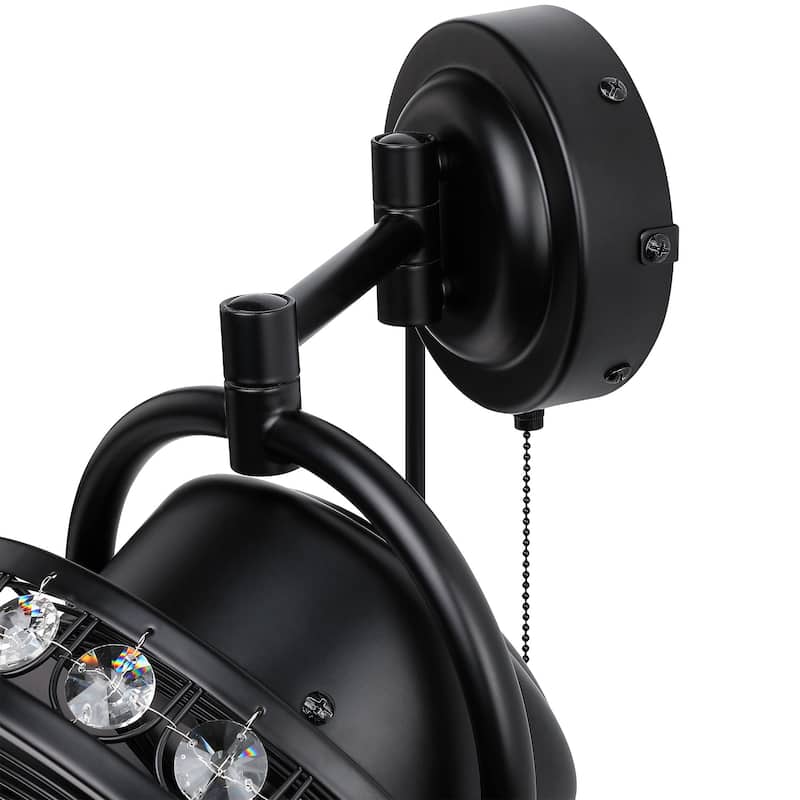 10-inch Industrial Walnut Indoor Wall Mount Fans with Plug in Cord