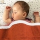 preview thumbnail 9 of 28, Luxurious Cotton Unisex Baby Blanket Waffle Weave with Sherpa Backing Soft Cozy 30''x40'' Receiving Crib Stroller Nap Blanket