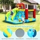 preview thumbnail 5 of 8, Gymax Inflatable Kids Water Slide Jumper Bounce House Splash Water - See Details