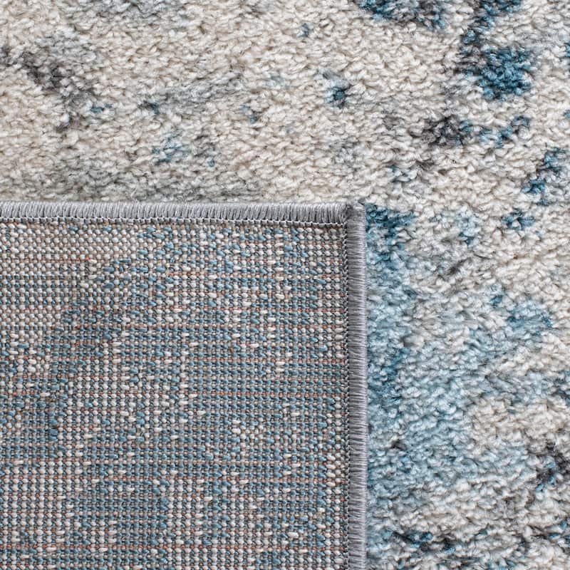 SAFAVIEH Tulum Emmaline Modern Abstract Rug - 6'7" Square